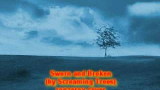 screaming trees - sworn and broken karaoke cover w/backing vocals