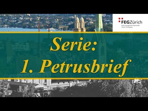 1. Petrus 1,1-2 // Prof. em. Dr. Armin Mauerhofer