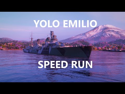 Paolo Emilio Speed Run (World Of Warships Legends)