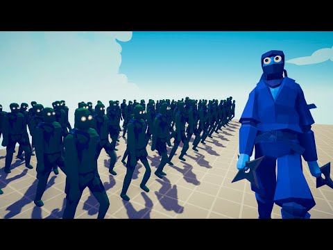 100x ZOMBIE vs 2x EVERY GOD | TABS Totally Accurate Battle Simulator
