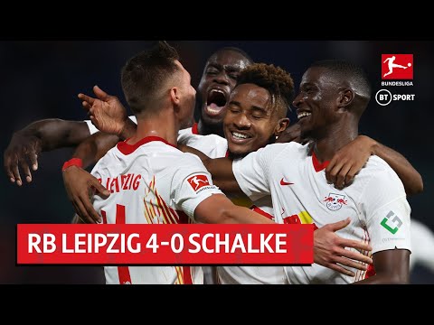 Leipzig vs Schalke (4-0) | Bundesliga Highlights