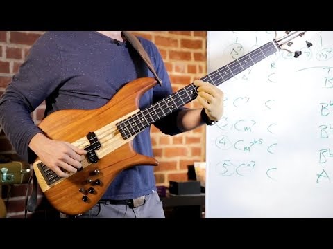 All the chords you'll ever need on bass (in under 15 minutes)