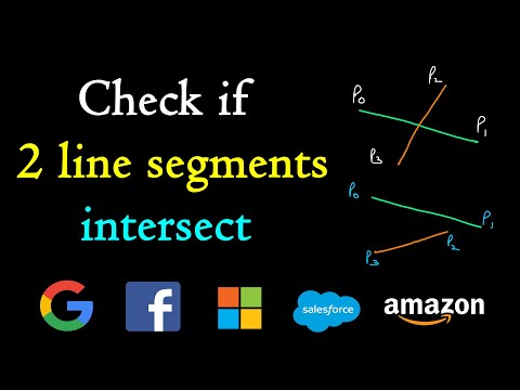 Line Segment Intersection