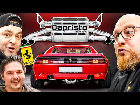 Marco, Mutlu & Rafael im MÄNNER-PARADIES! - Ferrari 348 TS - Zu Besuch bei CAPRISTO!