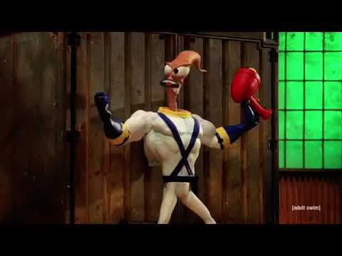 Robot chicken- earthworm Jim vs evil Jim