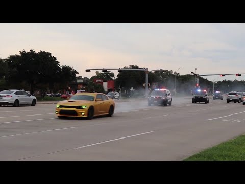 DODGE CHARGER 392 OUTRUNS HOUSTON POLICE OFFICERS IN HIGH SPEED CHASE! *08/02/20*