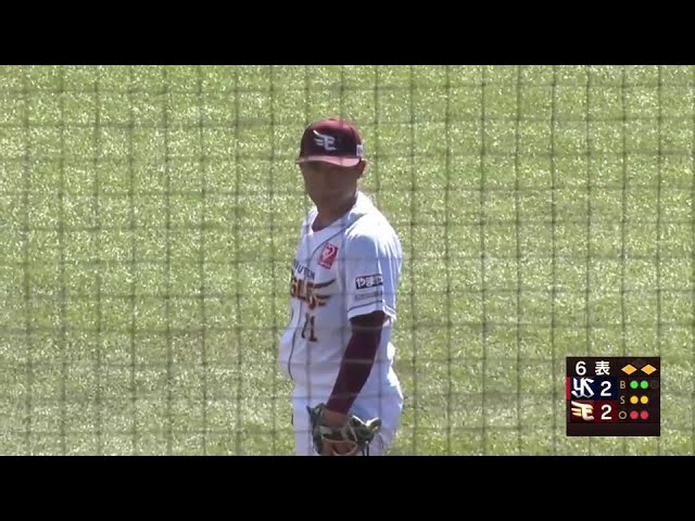 【ファーム】今季最長イニング!! イーグルス・吉川雄大 6回98球2失点でマウンドを託す!!  2024年8月18日 東北楽天ゴールデンイーグルス 対 東京ヤクルトスワローズ