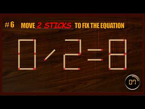 Matchstick Puzzle #102| Matchstick Logic Puzzles |Matchstick Puzzles with Answers| Matchstick Tricks