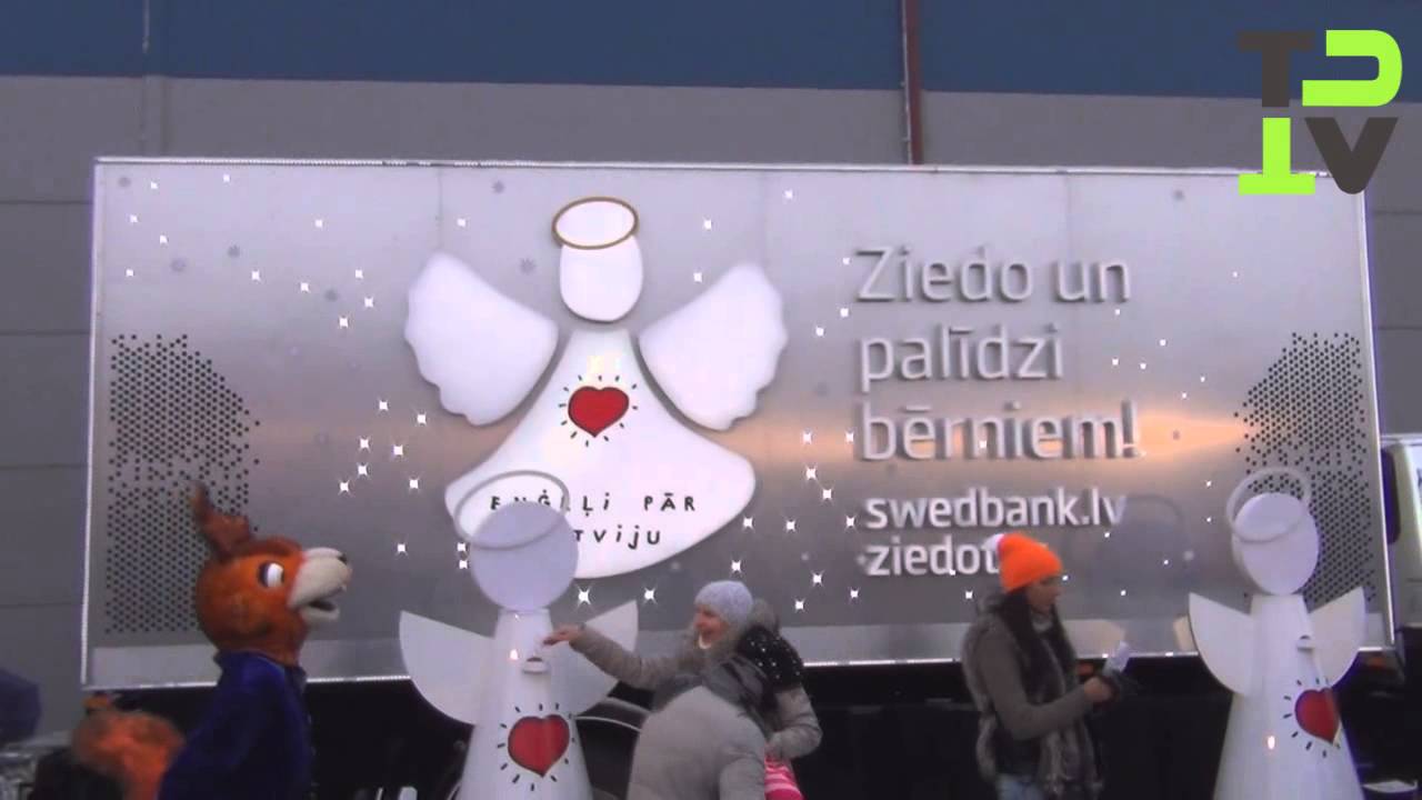 Eņģeļu ekspresis piestāj Tukumā /VIDEO/