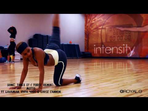 @Royal.G dances "Forcè Remix" for dance-fitness class - BORN TO WHINE (Frosswire Visualz)
