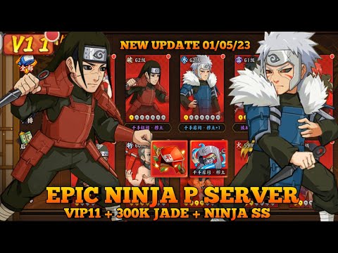 Update Hashirama Edo & Tobirama Edo - Epic Ninja Private Server, Riview & Gacha + Weapon