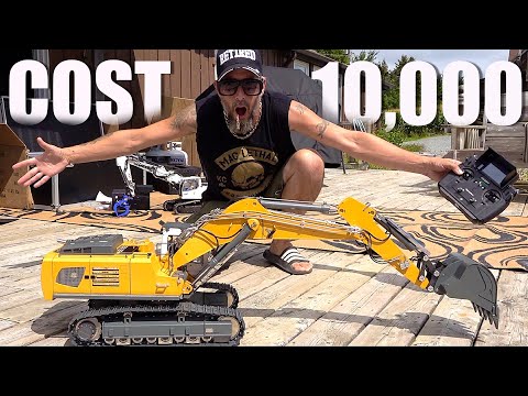 This Tiny Excavator cost me $10,000 USD | RC ADVENTURES