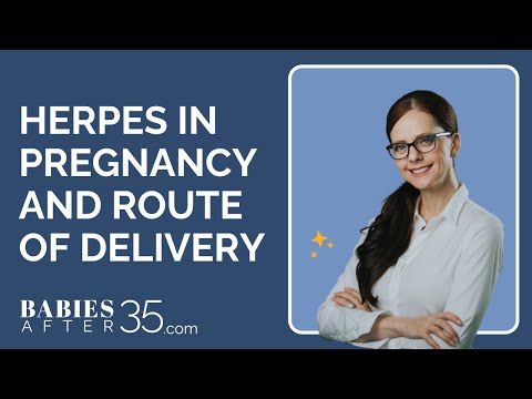 Herpes in pregnancy and route of delivery