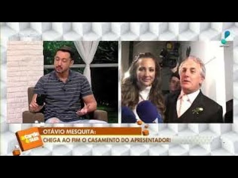 Otávio mesquita chega ao fim o casamento do apresentador!
