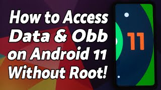How to Access | Android Data & OBB Folders | Android 11 | Without Root