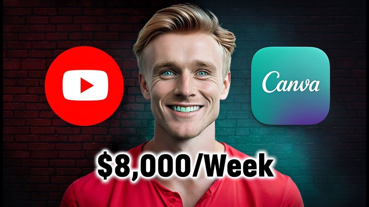 How to Make $8,000/Week Using AI and Canva with YouTube Shorts & TikTok | Step-by-Step Guide