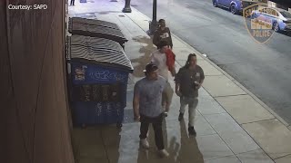 SAPD releases new video of suspects in San Antonio shooting resulting in innocent bystander's death
