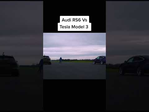 Audi RS6 VS Tesla Model 3