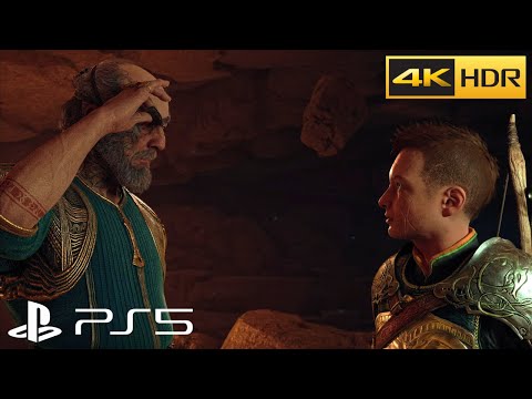 ODIN Tells Atreus How He Lost His Eye Scene - God of War Ragnarok 4K 60FPS HDR