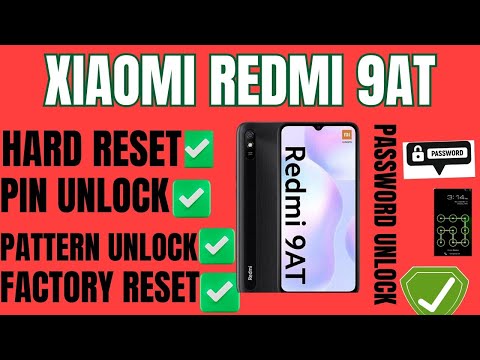 How to Hard Reset | Factory Reset Xiaomi Redmi 9AT(M2006C3LVG)?