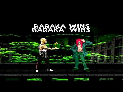 BTW MUGEN Arcade Runs - Baraka playthrough