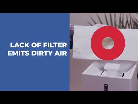 Airdog Mist-Free Evaporative Humidifier VS Other Humidifier Test 2