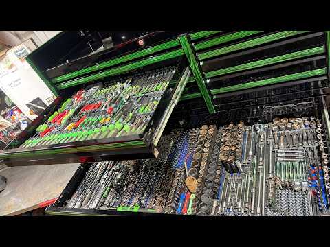 $100,000 Snap-On Epiq 68" Top & Bottom Toolbox Tour Full