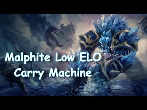 League of Legends How to play Malphite Low Elo