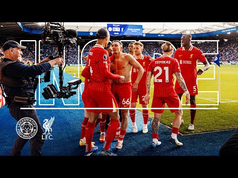 Inside: BRILLIANT away end scenes! Leicester City vs Liverpool (0-1)