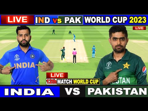 Live: IND Vs PAK, ICC World Cup 2023 | Live Match Centre | India Vs Pakistan | 2nd Innings