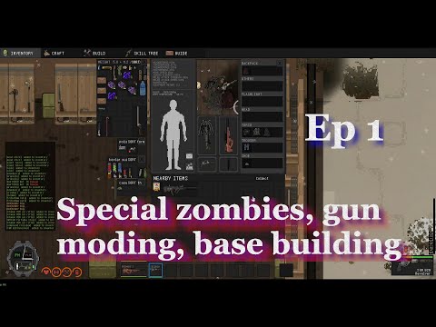 ZED ZONE 2025 - Zombie survival RPG - Hardest difficulty - Second only to Project Zomboid - Ep 1