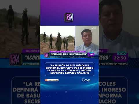 Este miércoles se define el conflicto por la basura en Cochabamba