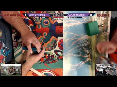 C20 FNM Standard 8/16 Round 1 | Justin Thigpen (Simic Flash) vs. Taylor Tonguis (Mono-Red)
