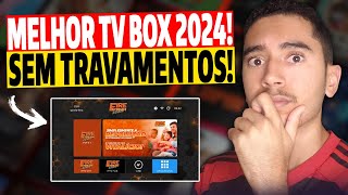 MELHOR TV BOX 2024 CUSTO BENEFÍCIO! Revelei a Melhor TV Box de 2024 Sem Mensalidade e Sem Travamento