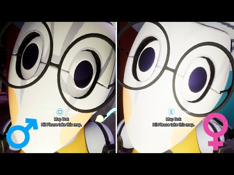 Male Map Bot VS. Female Map Bot - Five Nights at Freddy's: Security Breach