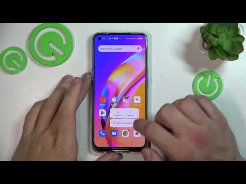 Oppo Reno 5z - How To Remove & Restore Messages Icon From Home Screen