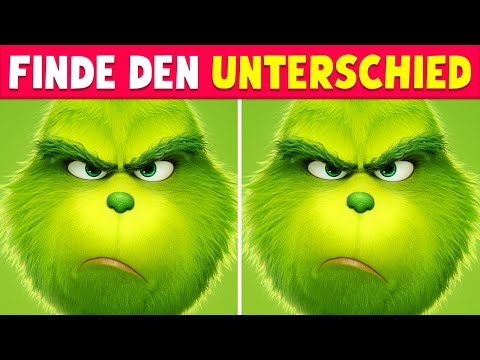 🎅 Ultimatives Weihnachtsquiz 🎄 Finde den Unterschied | Weihnachtsrätsel ☃️