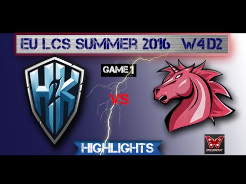 H2K vs UOL   Highlight Game 1 Summer Week 4 Day 2 EULCS2