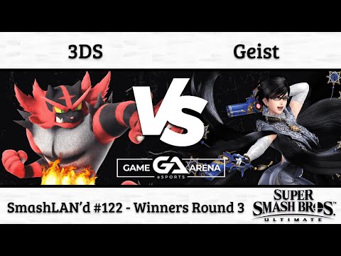 SmashLAN'd 122: 3DS (Incineroar) vs. Geist (Bayonetta) - Winners Round 3