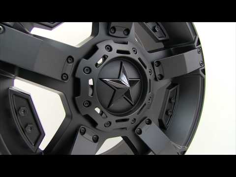 XD Series Rockstar II Matte Black Wheels Rims 20x9