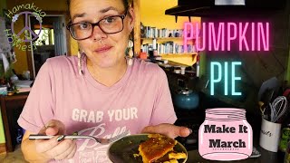 Pumpkin Pie | Make it March | Hamakua Homestead