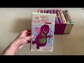 Those Barney VHS Tapes I Had When I Was Little