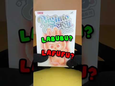 Labubu or Lafufu? Big Into Energy POP Mart Labubu The Monsters V3 Plush Blind box