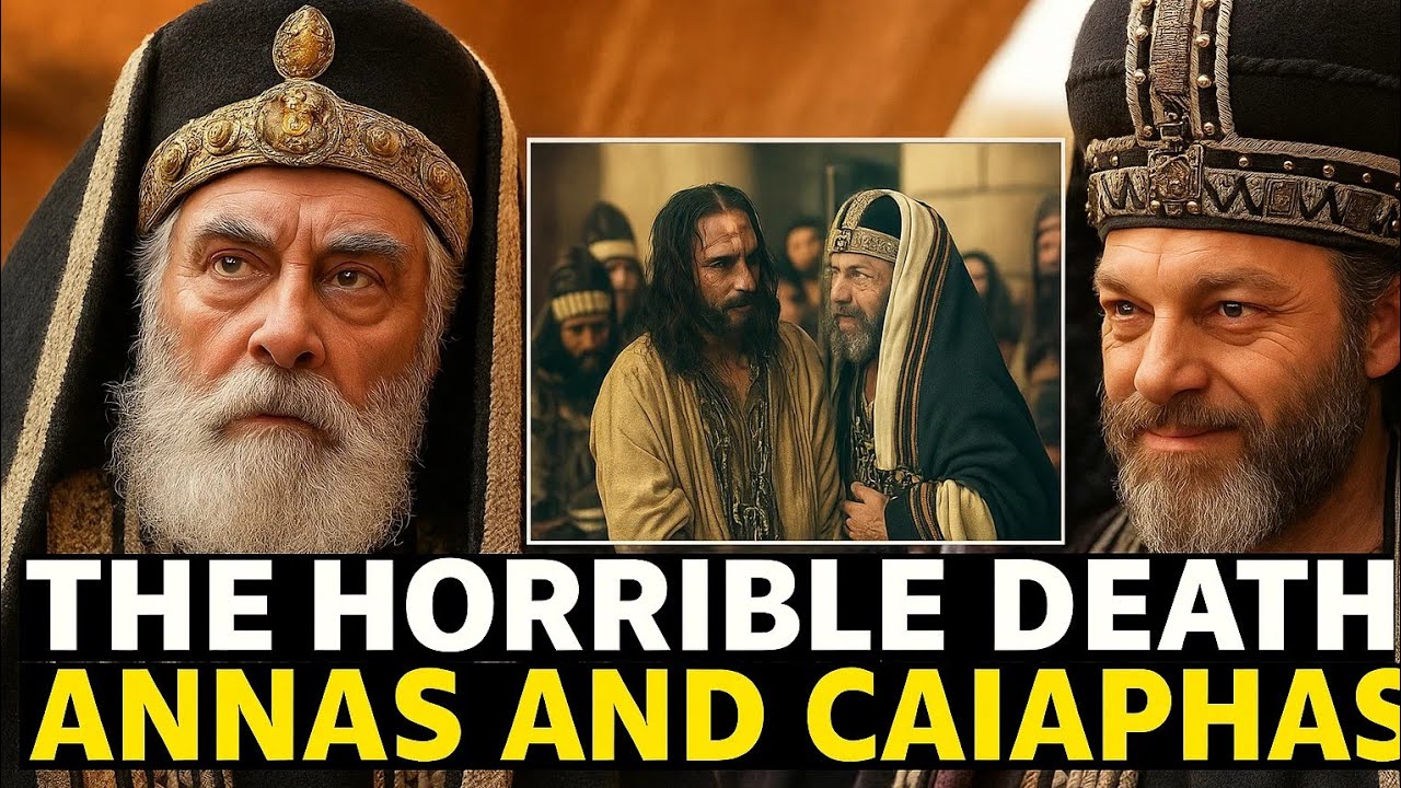 THE HORRIBLE DEATH OF ANNAS AND CAIAPHAS, THE SADUCEES WHO KILLED JESUS