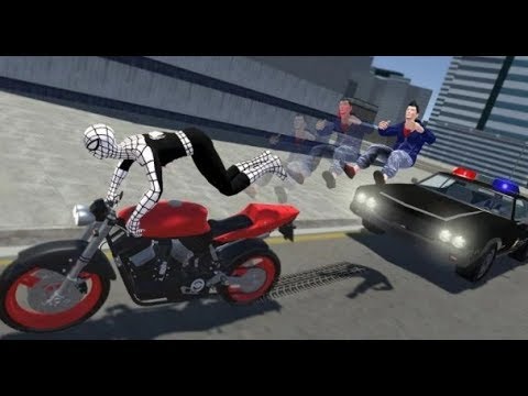 ►Flying Spider Hero 3D New Neighbhor Survival Game   Android HD Gameplay