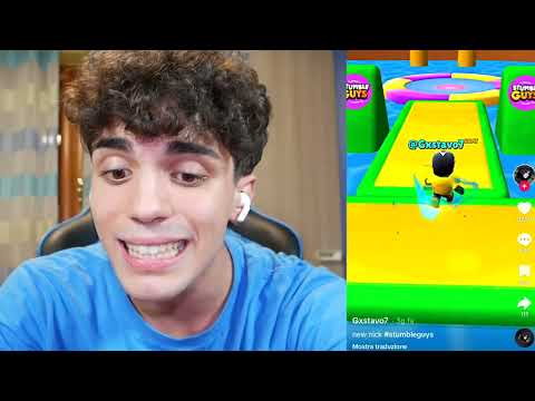 REAGIAMO AI TIKTOK PIÙ VIRALI di STUMBLE GUYS!! TRICK *ILLEGALI*  su BLOCK DASH LEGGENDARIO!