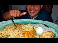 MAKAN NASI KARAK AYAM TELUR MIE