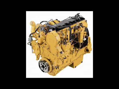 Caterpillar C15 Diesel Engine Idling for 10 hours
