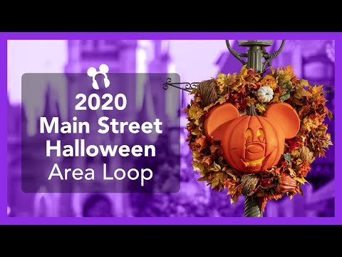 2020 Main Street Halloween Area Loop - Magic Kingdom
