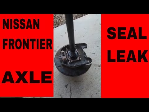 NISSAN FRONTIER Axle seal replacement - 2 different style axles